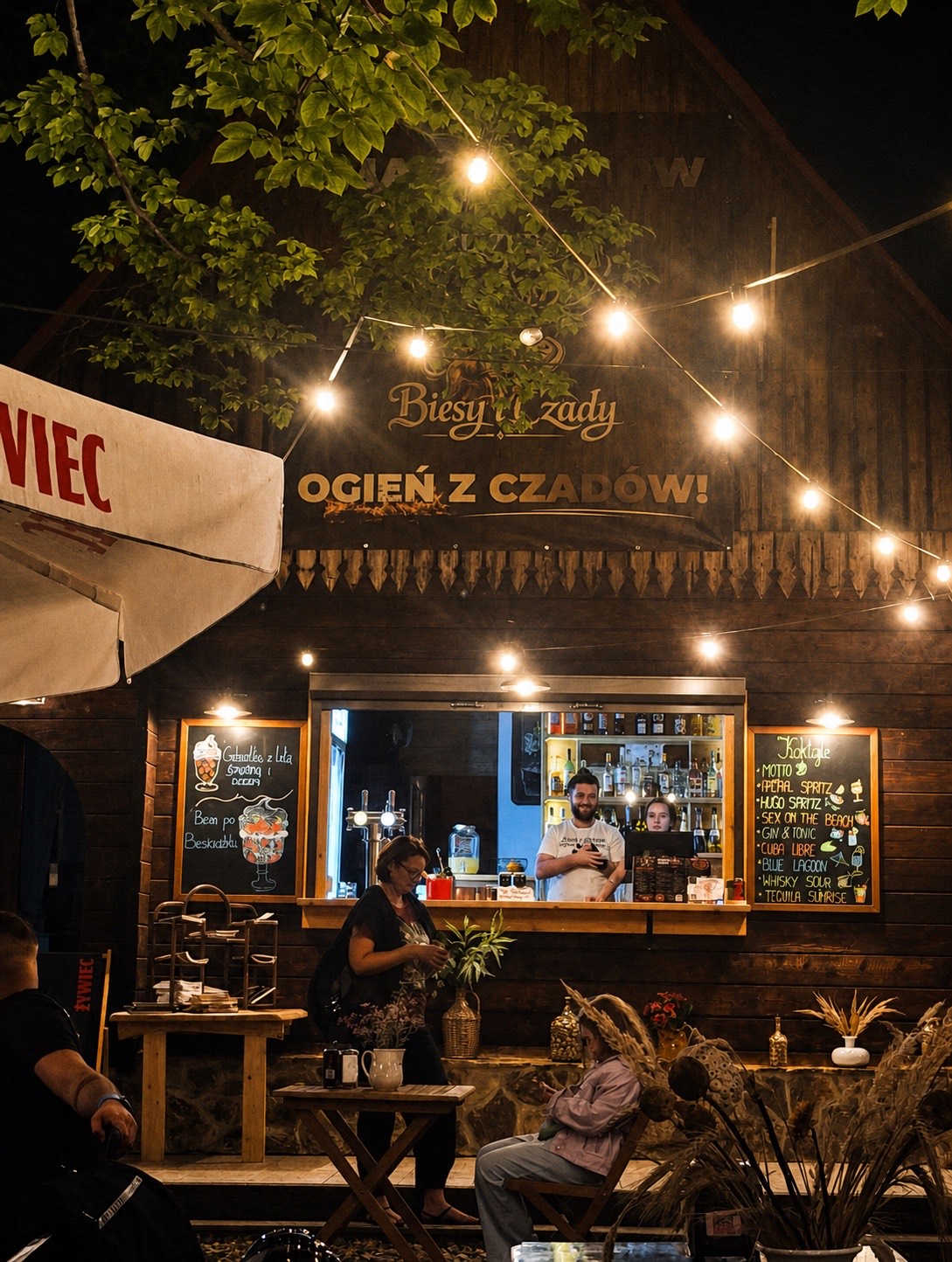 Biesy i Czady w miejscowości Polańczyk – polecana restauracja w Bieszczadach