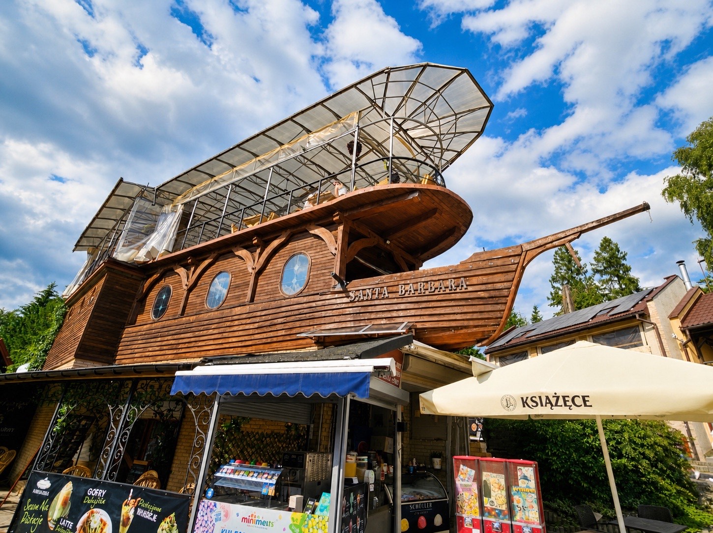 Restauracja Santa Barbara w miejscowości Solina – polecana restauracja w Bieszczadach